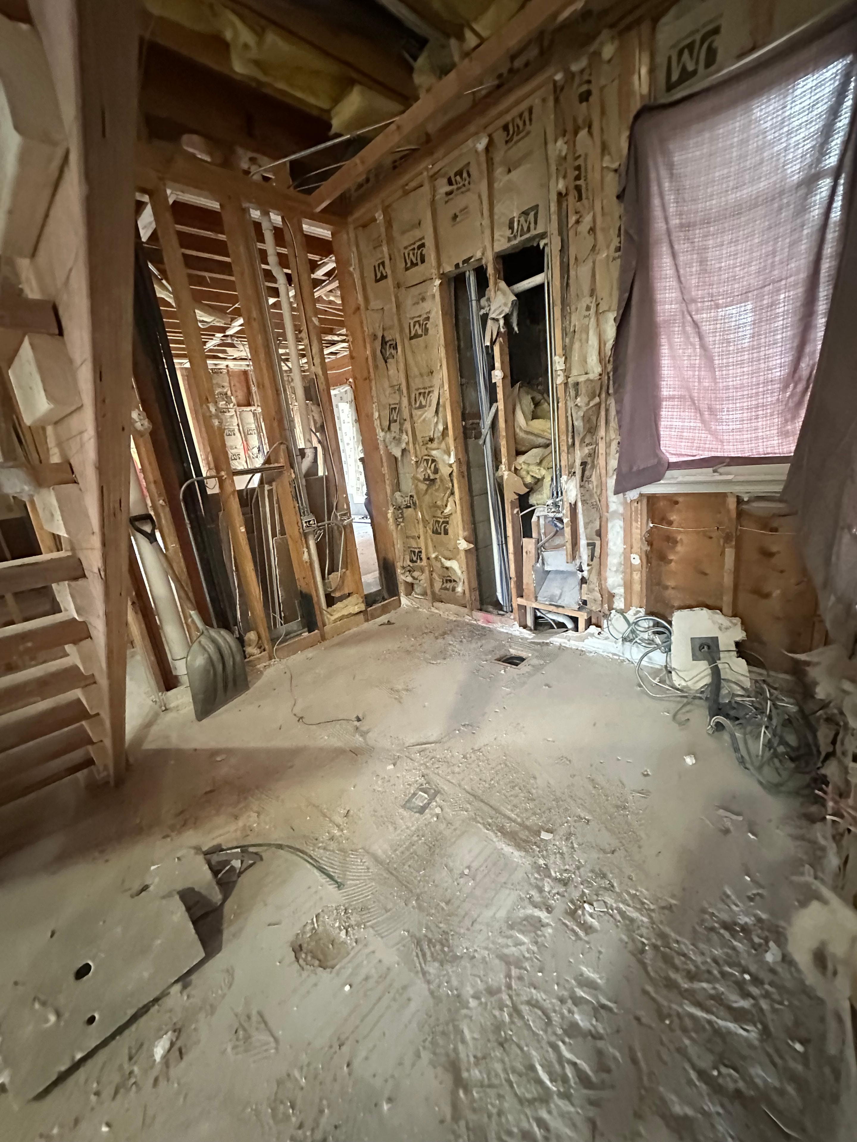 After construction debris removal — site cleared by Turnkey Trashouts